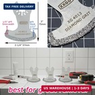3 Pcs Diamond Grout Multitool Blade For Grout Remover Xg3001s