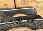 Custom Carbon Fiber Interior Door Armrest Set Fits 1987-2001 Peterbilt Trucks