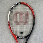Wilson Six one Comp Tennis Racquet 4 3 8 L3 Grip Adult Strung Cover Included