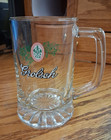 Vintage 1980s Grolsch 1 4 Liter  8 Oz  Glass Beer Mug With Logo  4 3 4 