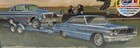 Amt Round 2 Amt1223 06 Cal Drag Combo Kit 1 25 Ford Galaxie  Falcon trailer 2022