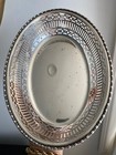 Antique Sterling Silver Oval Tray 835 