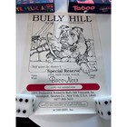 Vintage 1989 Bully Hill Vineyards Baco Noir Wine Poster Bulldog Walter S Taylor