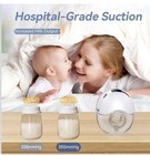 Hands Free Breast Pump  Wearable Strong Suction  Low Noise  2 Pack 3 Size Choice