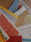 Vintage Mixed Media Greeting Card Scrapbook Lot