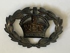 British Army Regimental Quartermaster Sergeant Blackened King s Crown Rank Badge