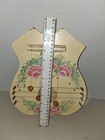 Vintage Hand Painted Wood 4 String Door Harp 