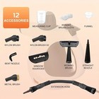 Pressurized Handheld Steam Cleaner Multi-surface Steamer With 12pcs Cleaning Kit