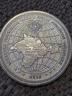 Vladimir Putin President Russia 2014 Crimea Silver Plated 1 Oz Token Medal Coin