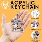 Rias Gremory Himejima Akeno Girl Waifu Anime Multi Function Durable Keyring Suv 