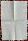 Linen Cross Stitch Fabric 18 5 In X 27 25 In Light Green