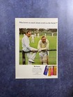 1964 Haig Scotch Whisky Vintage Print Ad Cricket British Heritage