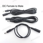 0 5-10m Female To Male Plug Dc Power Cable Extension Cord Adapter 5 5x2 1mm