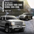 Fender Flares For Chevy Silverado For Gmc Sierra 1999 2006 Front Rear