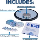 Eulers Disk Desk Toys Office Adults - Create Hypnotic Light Refraction Sound