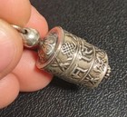 4 1 Grams Hindi Balli Prayer Wheel Scroll 925 Sterling Silver