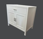 30   White Shaker Single-sink Bathroom Vanity Base Cabinet Ne-v3021-wh