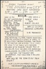 Original Bill Graham Bg170 Ad Back Card For Led Zeppelin At Fillmore