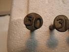 10 Vintage Railroad Date Nails 1930s-40s Nice  Straight   Clean