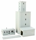 Walthers Cornerstone   N Scale   Prairie Co-op Elevator   Kit   933-3860