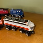 Imaginarium Wooden Trains Lot Of 6 Magnet Compatible With Thomas  Brio Toys R Us