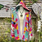 10 Pc Lot Indian Cotton Vintage Handmade Women Winter Wear Kantha Jacket Coat