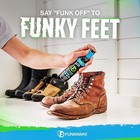 Funkaway Odor Eliminating Spray For Shoes  Skates  Work Boots   More  8 Oz   