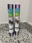 Lot Of 2 Cricut Brights Sampler Vinyl 12 x12  6 Sheets New
