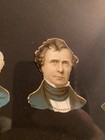 Vintage 1880   s Y95 1 7 8    Victorian Die Cut Scrap Presidents Antique Collection