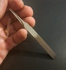 Excelta 4-s  Swiss 3 Star Precision Tweezers Straight  Fine Point New In Pouch