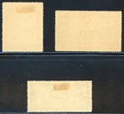 Newfoundland 1931 Airmail Scott  C6-c8 Mint Xf Original Gum Hinged Scarce Set
