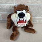 Vintage Taz Tasmanian Devil Plush 15  Looney Tunes Stuffed Animal Wb Warner Bros