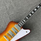 Vintage Sunburst Electric Guitar Flamed Maple Top 3h Pickups Rosewood Fretboard