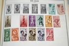 Worldwide 1960s-1980s Collection Of 9 500  Stamps Mint   Used In Harris Album