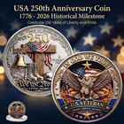 America 250 Anniversary Coin 1776-2026 3d Usa 250 Coin-1