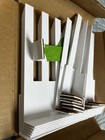 Piano Key Tops   Fronts White Plastic - Full Set Pianotek Supplly Co 
