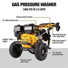 Dewalt 61110s 3400 Psi 2 5 Gpm Axial Cam Pump Gas Pressure Washer New
