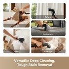 N20 Steam Portable Carpet Cleaner With Steam   Hot Water Wash Upholstery Cleaner