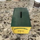 John Deere Green yellow Truck Coin Bank  deere Implement Company  103   No Key