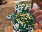 1999 Salvino   s Bammers Joe Namath Plush Beanie Bear With Tags