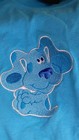 Dumbgod Men   s Blue Crew Neck T-shirt Size M Solid Embroidered Patch