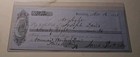 Sling s      Rare Vintage 1858 Harrisburg Pa State Promissory Note Obsolete Check 