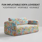 510 Design Inflatable Couch Air Sofa  Blow Up Chair Portable With Handle   Ti   