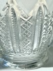 Pair Of Vintage Art Deco Frosted Glass Lamp Shades Intricate Beautiful Design