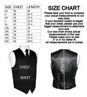 Men s Satin Tuxedo Vest  Tie And Hankie  Formal Dress Wedding Prom Homecoming