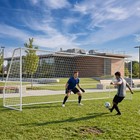 24x8 Ft Official Size Soccer Goal Heavy Duty Steel Frame Backyard Training Net