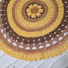 Doily Table Topper Handmade Crochet By Me 18 Inches Diameter Fall Colors New
