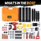 82pcs Kids Tool Bench Toy For Age 2-4 - Construction Kid Tool Set Toddler Wor   
