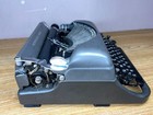 1948 Remington De Luxe Serviced 2-tone Gray Fully Functional Portable Typewriter