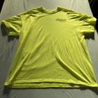 Miley Cyrus Bangerz 2014 Concert Crew T Shirt Size Xl Hi Vis Yellow